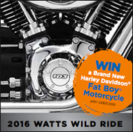 WIN a Brand New Harley Davidson® Fat Boy® Motorcycle