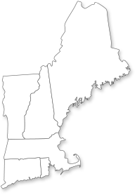 Map of New England